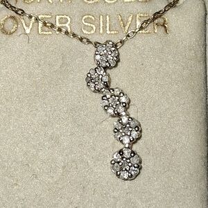 Elegant Silver and Gold Necklace